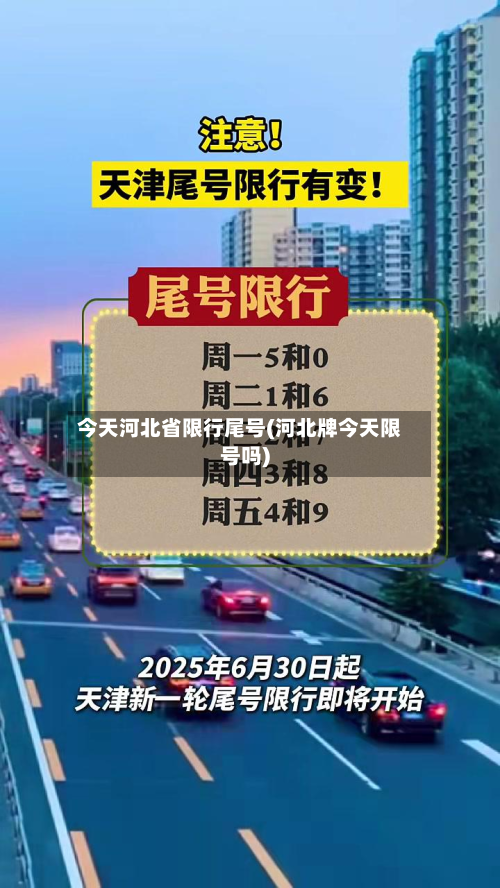 今天河北省限行尾号(河北牌今天限号吗)