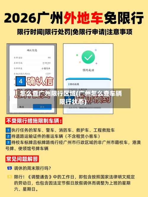 怎么查广州限行区域(广州怎么查车辆限行状态)-第2张图片