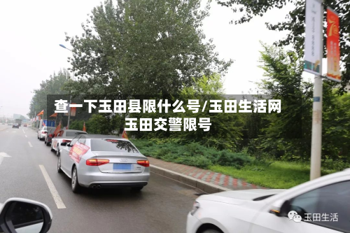 查一下玉田县限什么号/玉田生活网玉田交警限号-第3张图片