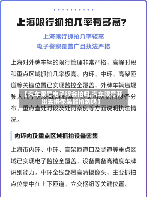 【汽车限号电子眼会拍吗,汽车限号开出去摄像头能拍到吗】