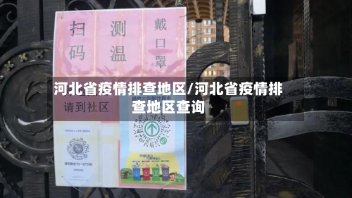 河北省疫情排查地区/河北省疫情排查地区查询-第2张图片
