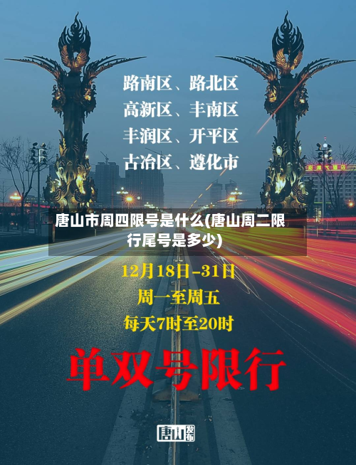 唐山市周四限号是什么(唐山周二限行尾号是多少)-第3张图片