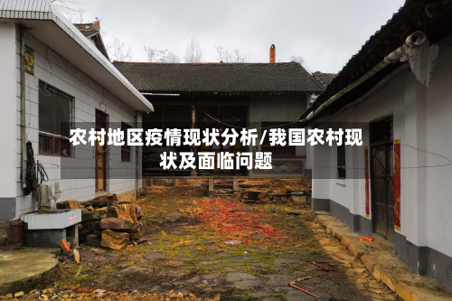 农村地区疫情现状分析/我国农村现状及面临问题-第3张图片