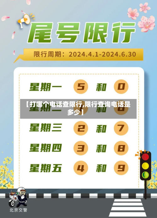 【打哪个电话查限行,限行查询电话是多少】-第2张图片
