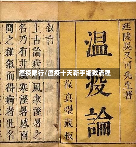 瘟疫限行/瘟疫十天新手细致流程
