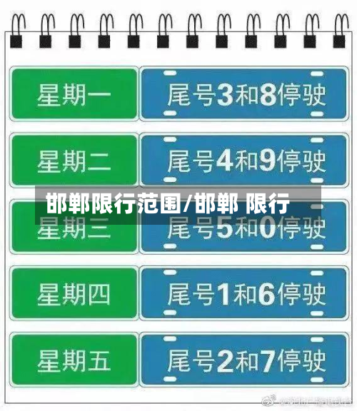 邯郸限行范围/邯郸 限行-第3张图片