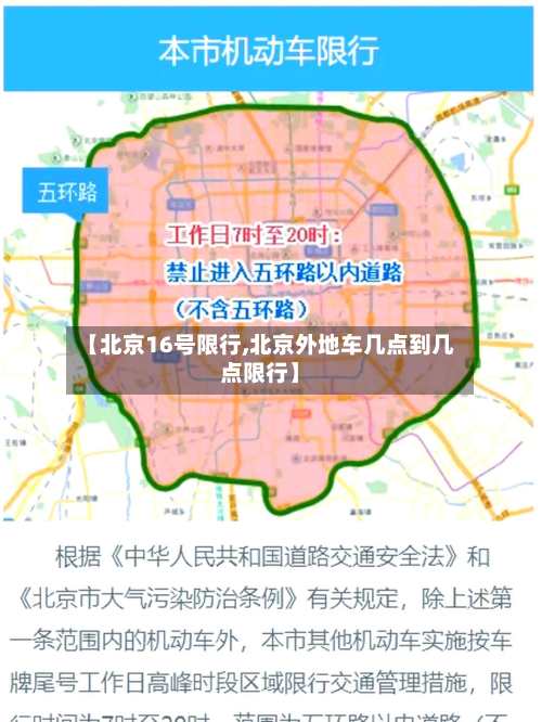 【北京16号限行,北京外地车几点到几点限行】-第2张图片