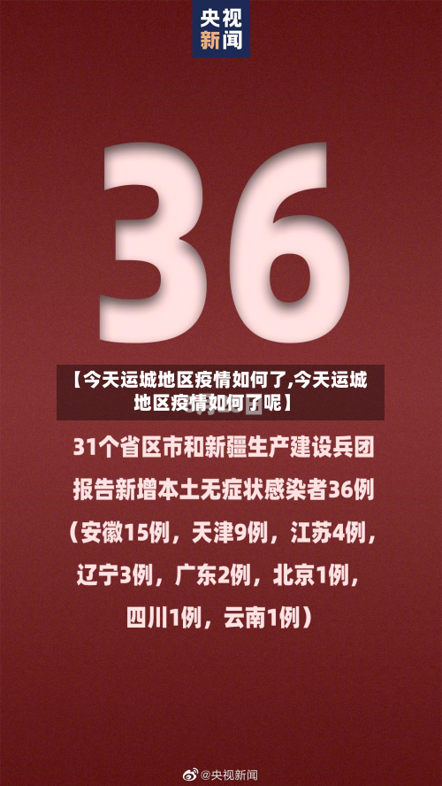 【今天运城地区疫情如何了,今天运城地区疫情如何了呢】-第2张图片
