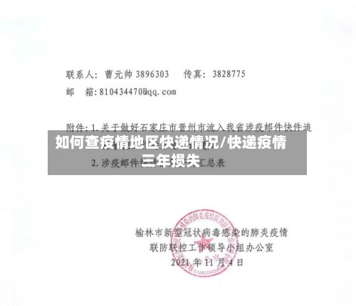 如何查疫情地区快递情况/快递疫情三年损失-第2张图片