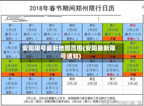 安阳限号最新地图范围(安阳最新限号通知)