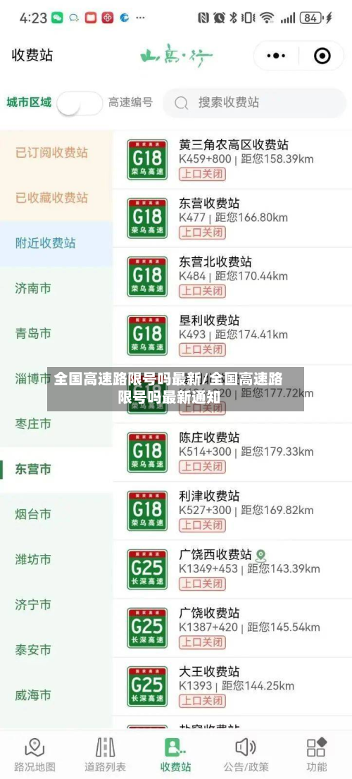 全国高速路限号吗最新/全国高速路限号吗最新通知-第2张图片