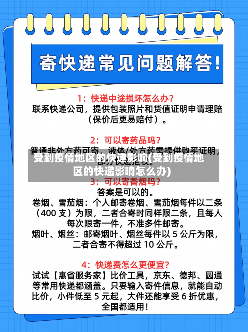 受到疫情地区的快递影响(受到疫情地区的快递影响怎么办)-第3张图片