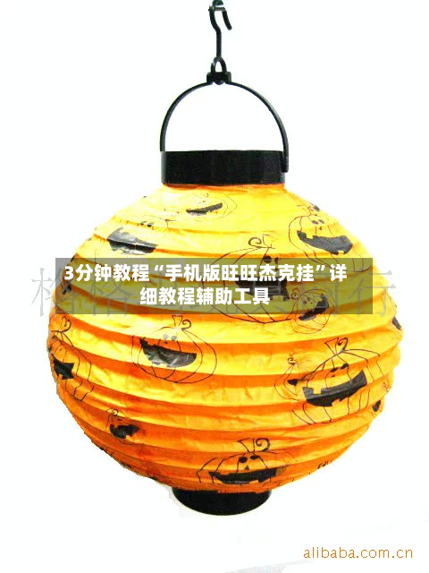 3分钟教程“手机版旺旺杰克挂”详细教程辅助工具-第3张图片