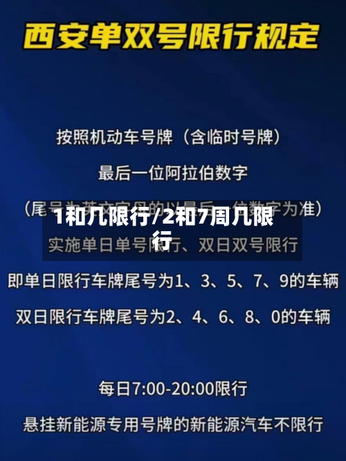 1和几限行/2和7周几限行