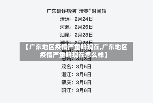 【广东地区疫情严重吗现在,广东地区疫情严重吗现在怎么样】