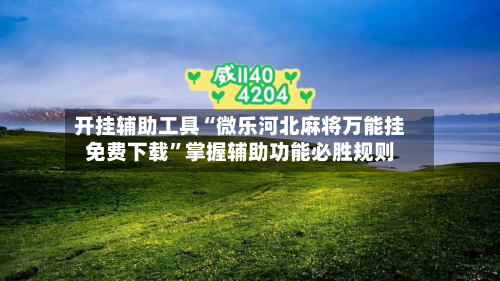 开挂辅助工具“微乐河北麻将万能挂免费下载”掌握辅助功能必胜规则-第2张图片