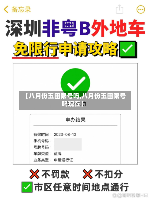 【八月份玉田限号吗,八月份玉田限号吗现在】-第2张图片