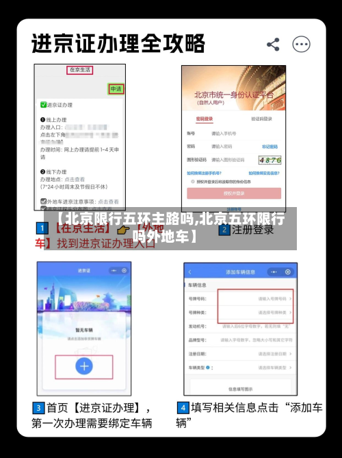 【北京限行五环主路吗,北京五环限行吗外地车】-第2张图片