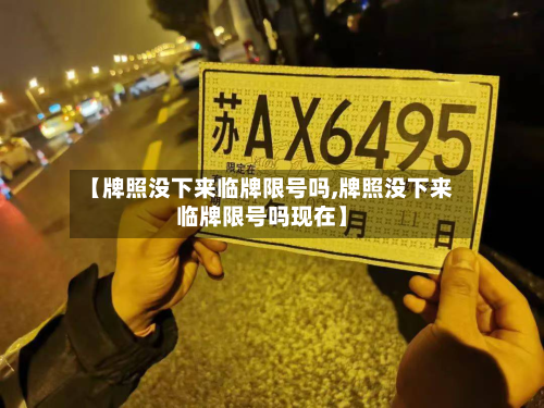 【牌照没下来临牌限号吗,牌照没下来临牌限号吗现在】-第3张图片