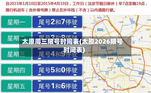 太原周三限号时间表(太原2026限号时间表)-第3张图片