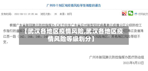 【武汉各地区疫情风险,武汉各地区疫情风险等级划分】