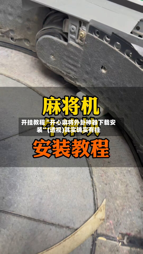 开挂教程“开心麻将外卦神器下载安装”(透视)其实确实有挂-第2张图片