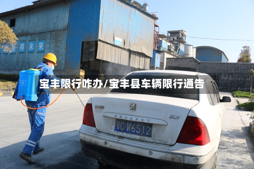 宝丰限行咋办/宝丰县车辆限行通告-第2张图片