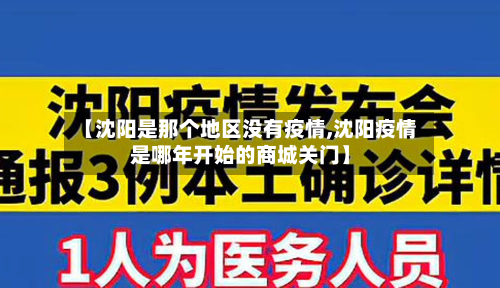 【沈阳是那个地区没有疫情,沈阳疫情是哪年开始的商城关门】-第2张图片