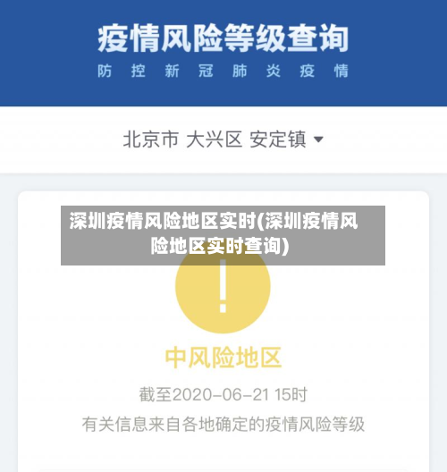 深圳疫情风险地区实时(深圳疫情风险地区实时查询)-第3张图片