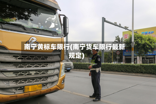 南宁黄标车限行(南宁货车限行最新规定)-第2张图片