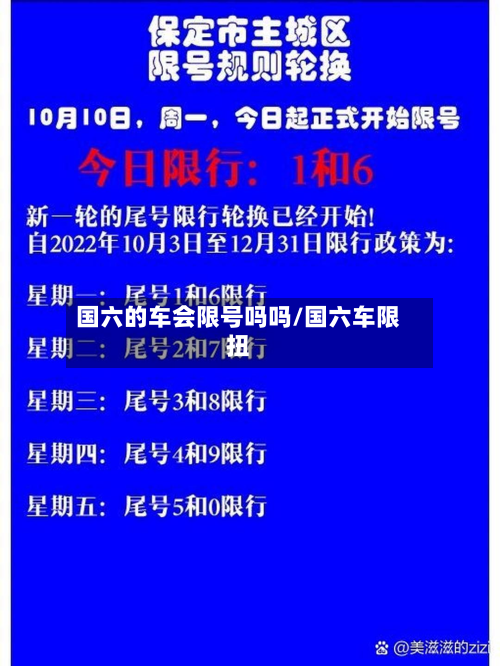国六的车会限号吗吗/国六车限扭-第3张图片