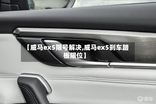 【威马ex5限号解决,威马ex5刹车踏板限位】-第3张图片