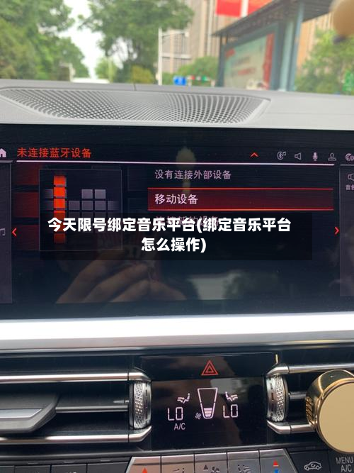今天限号绑定音乐平台(绑定音乐平台怎么操作)-第2张图片