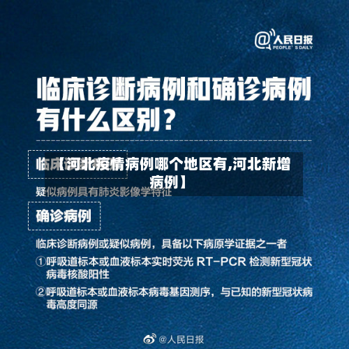 【河北疫情病例哪个地区有,河北新增病例】