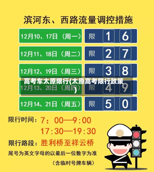 高考车太原限行(太原高考限行政策)-第2张图片