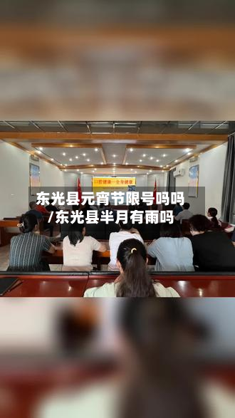 东光县元宵节限号吗吗/东光县半月有雨吗-第2张图片
