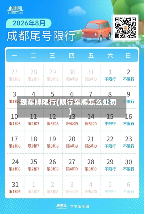 想车牌限行(限行车牌怎么处罚)-第3张图片