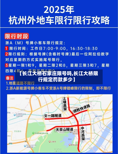 【长江大桥石家庄限号吗,长江大桥限行规定罚款多少】-第3张图片
