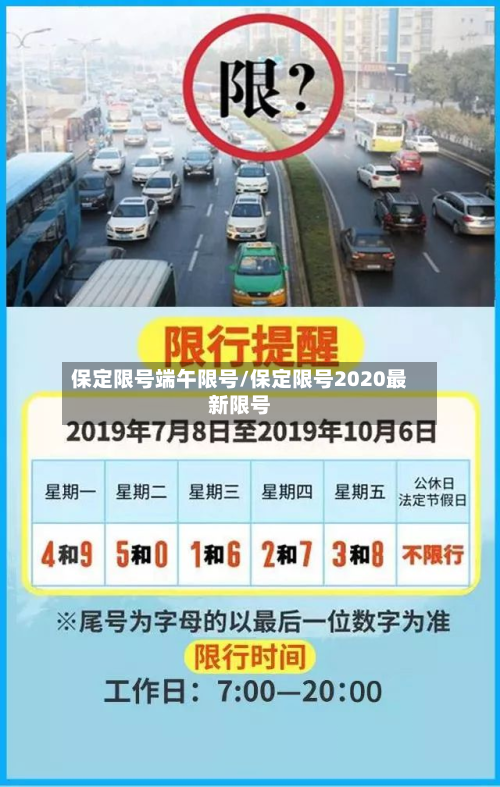 保定限号端午限号/保定限号2020最新限号-第2张图片