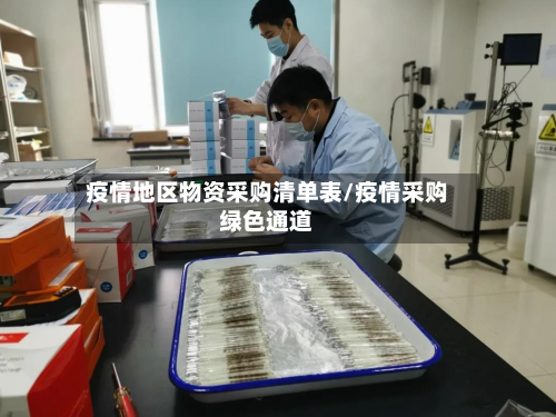 疫情地区物资采购清单表/疫情采购绿色通道-第2张图片
