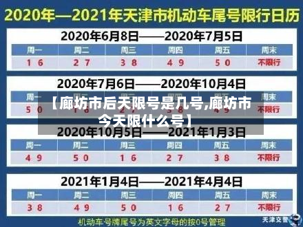 【廊坊市后天限号是几号,廊坊市今天限什么号】