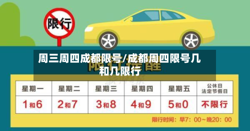周三周四成都限号/成都周四限号几和几限行-第2张图片