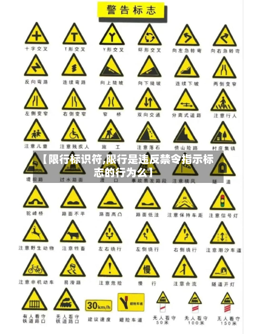 【限行标识符,限行是违反禁令指示标志的行为么】-第2张图片