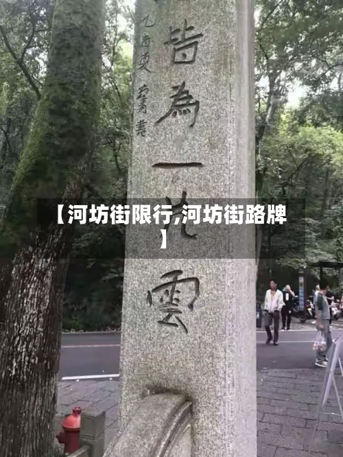 【河坊街限行,河坊街路牌】