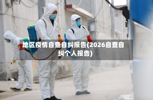 地区疫情自查自纠报告(2026自查自纠个人报告)