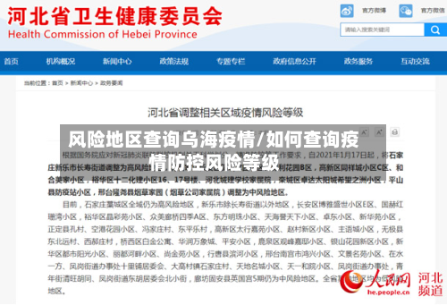风险地区查询乌海疫情/如何查询疫情防控风险等级
