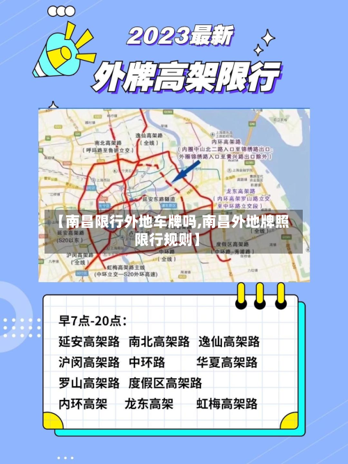 【南昌限行外地车牌吗,南昌外地牌照限行规则】