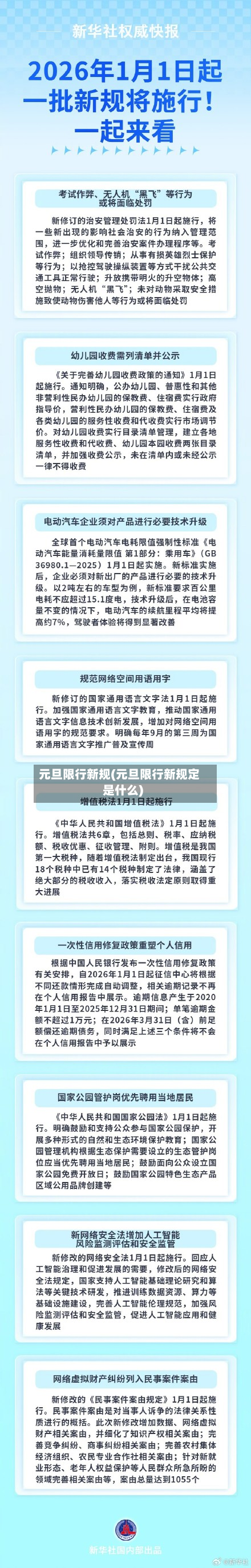 元旦限行新规(元旦限行新规定是什么)