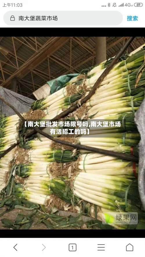 【南大堡批发市场限号吗,南大堡市场有活招工的吗】